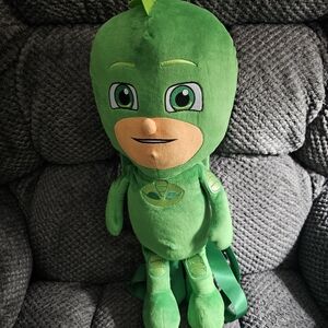 Green Plush Superhero Toy